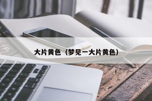 大片黄色(梦见一大片黄色)