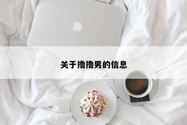 关于撸撸男的信息