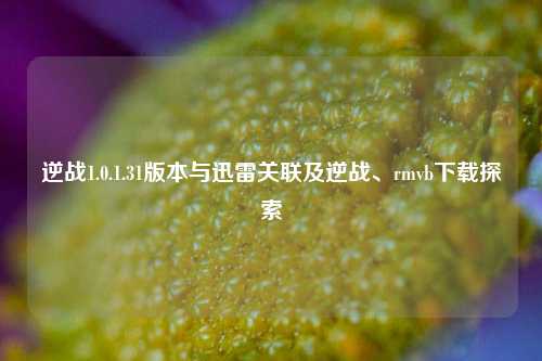 逆战1.0.1.31版本与迅雷关联及逆战、rmvb下载探索